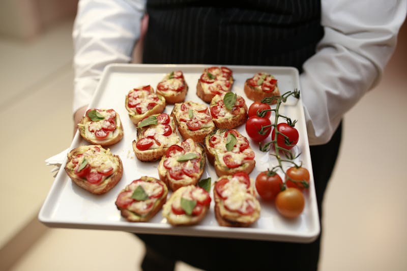 Roasted Tomato Bruschetta